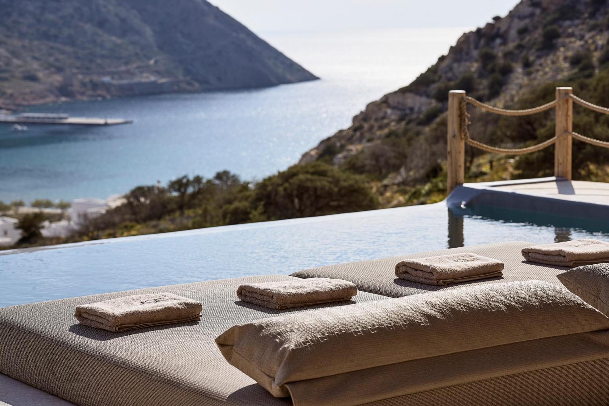 Apsila Pool Suites Kamares  Chambre photo