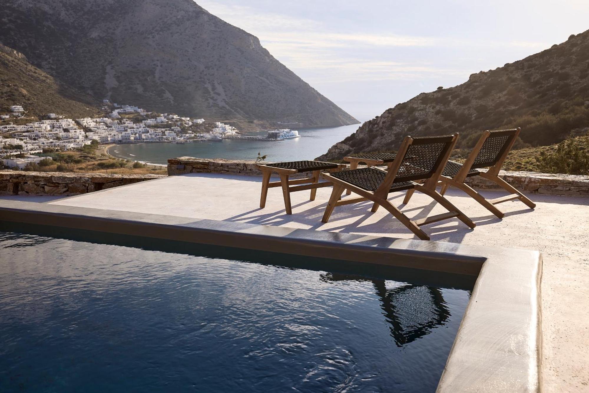 Apsila Pool Suites Kamares  Chambre photo