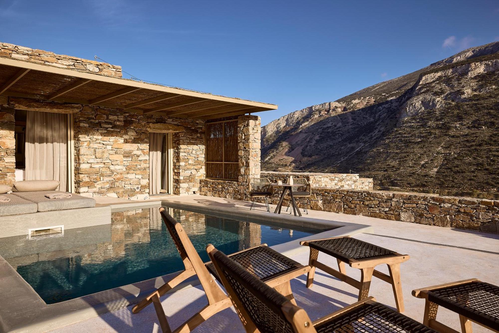 Apsila Pool Suites Kamares  Chambre photo