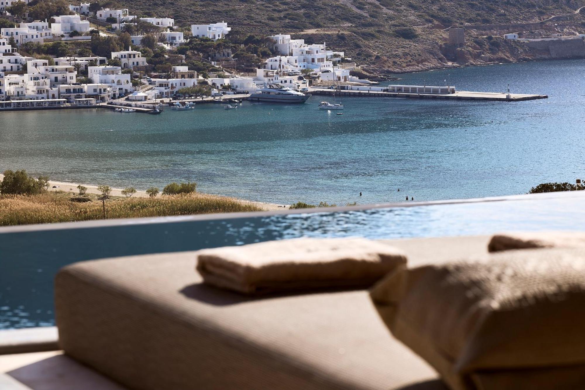 Apsila Pool Suites Kamares  Chambre photo