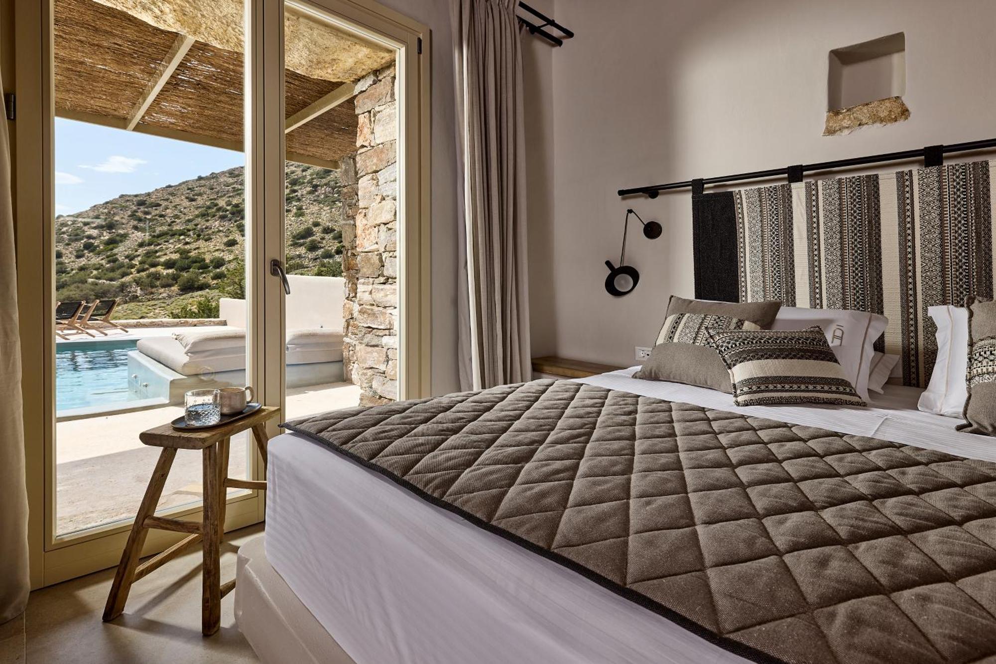 Apsila Pool Suites Kamares  Chambre photo