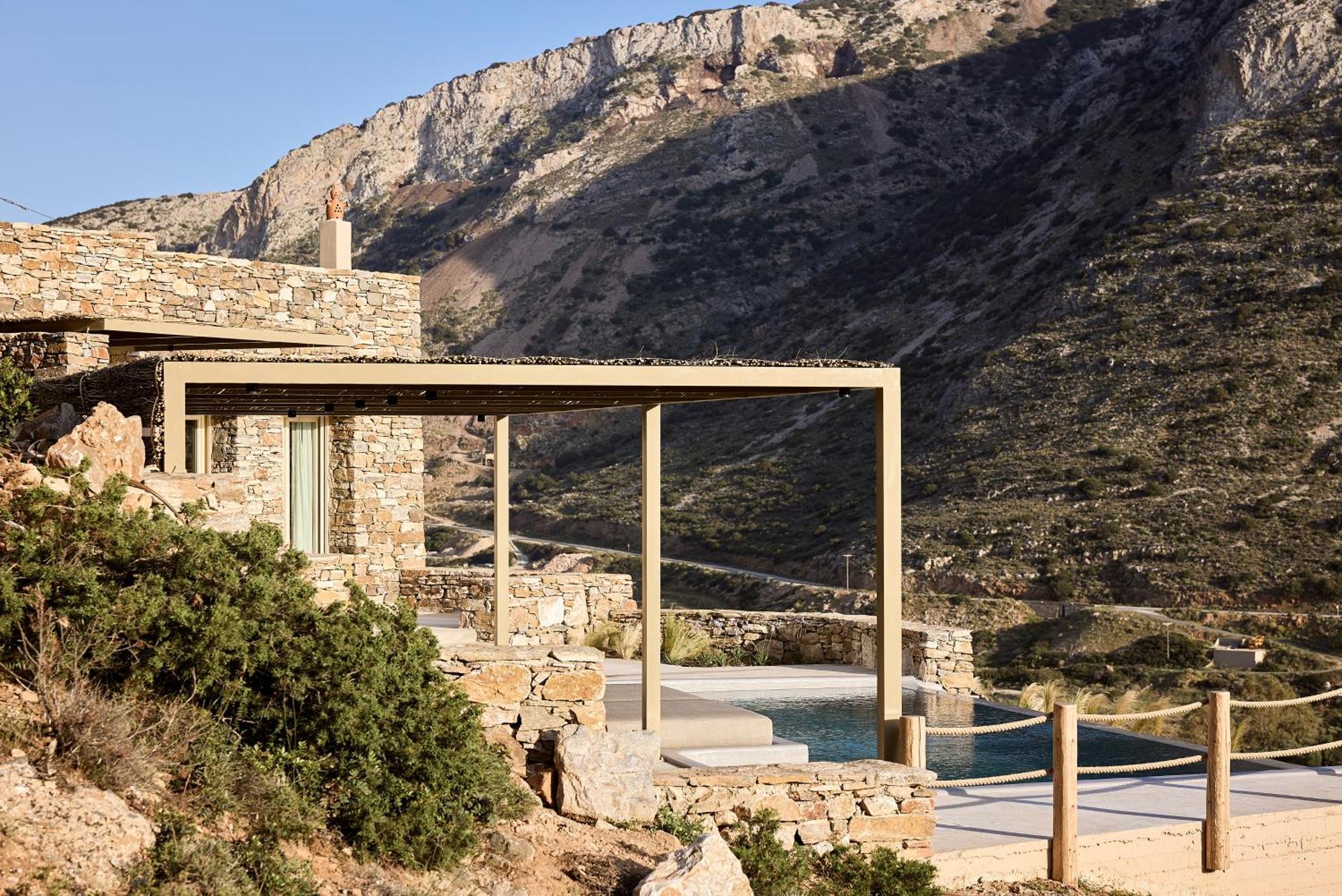 Apsila Pool Suites Kamares  Chambre photo