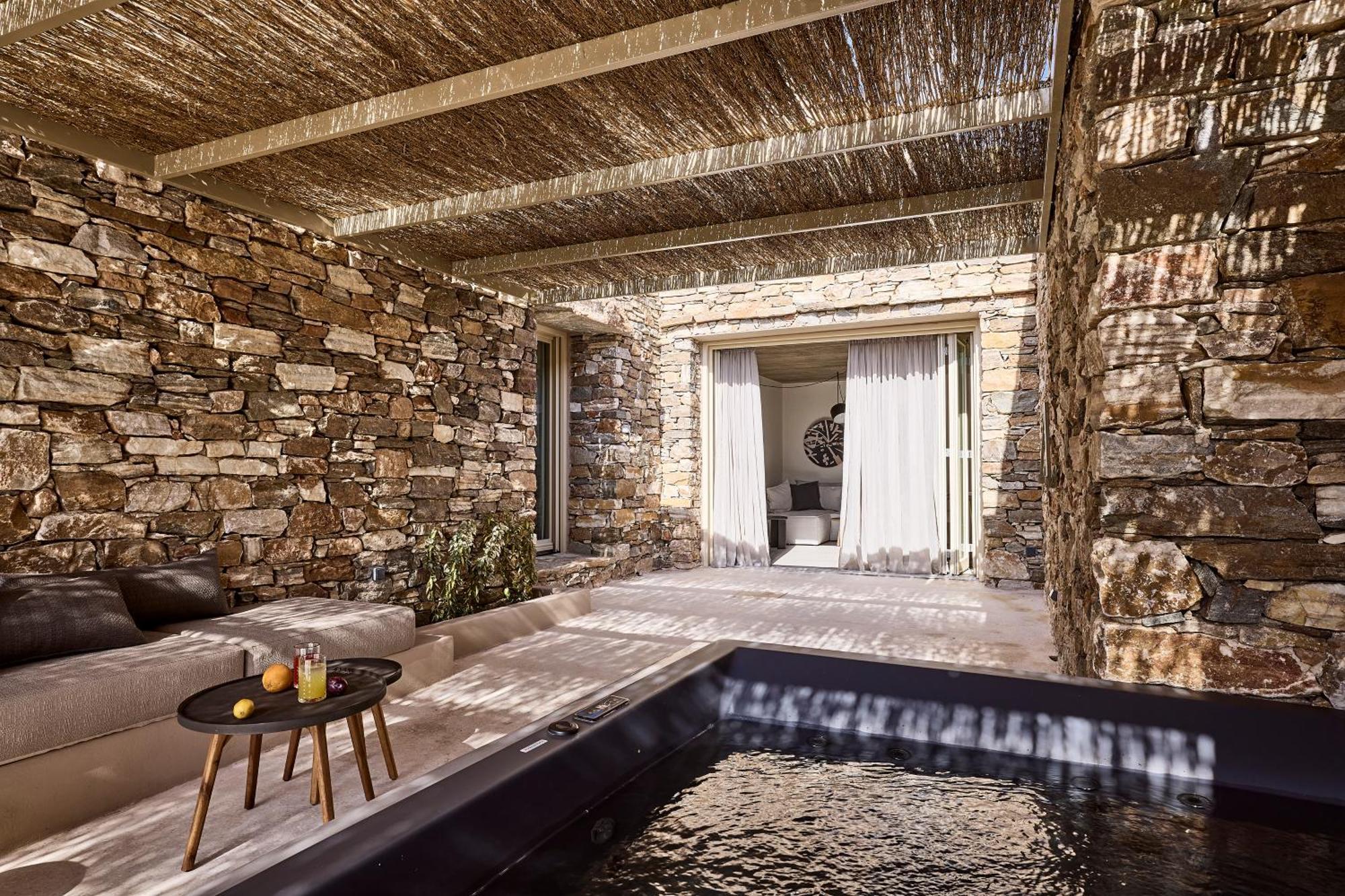 Apsila Pool Suites Kamares  Chambre photo