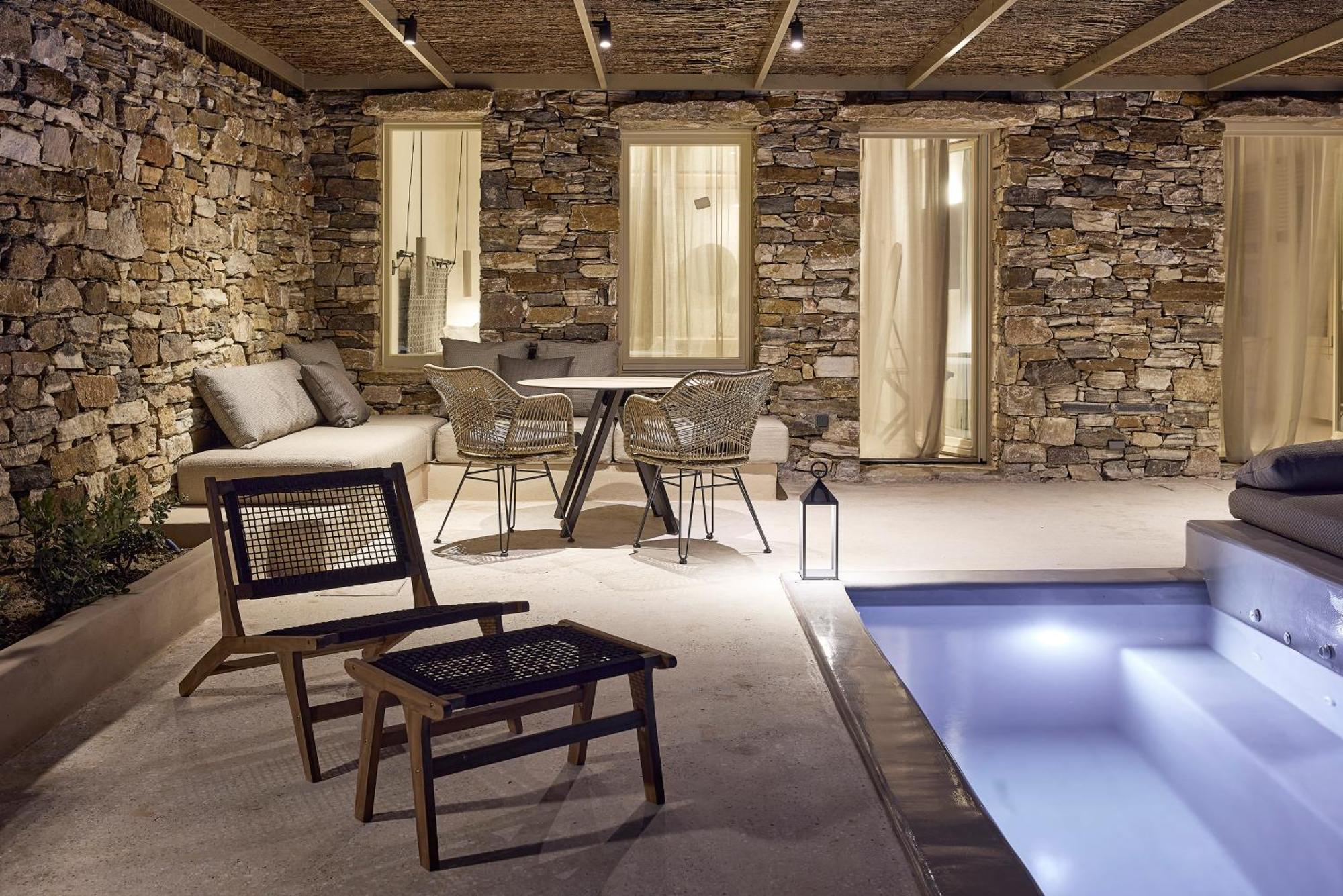 Apsila Pool Suites Kamares  Chambre photo