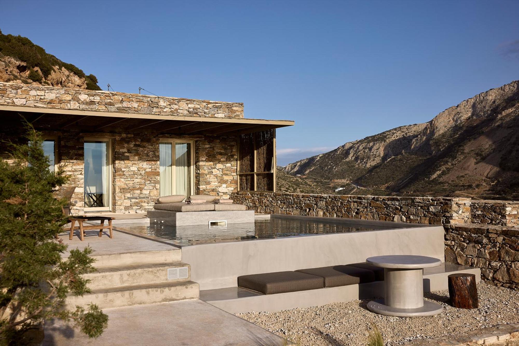Apsila Pool Suites Kamares  Chambre photo