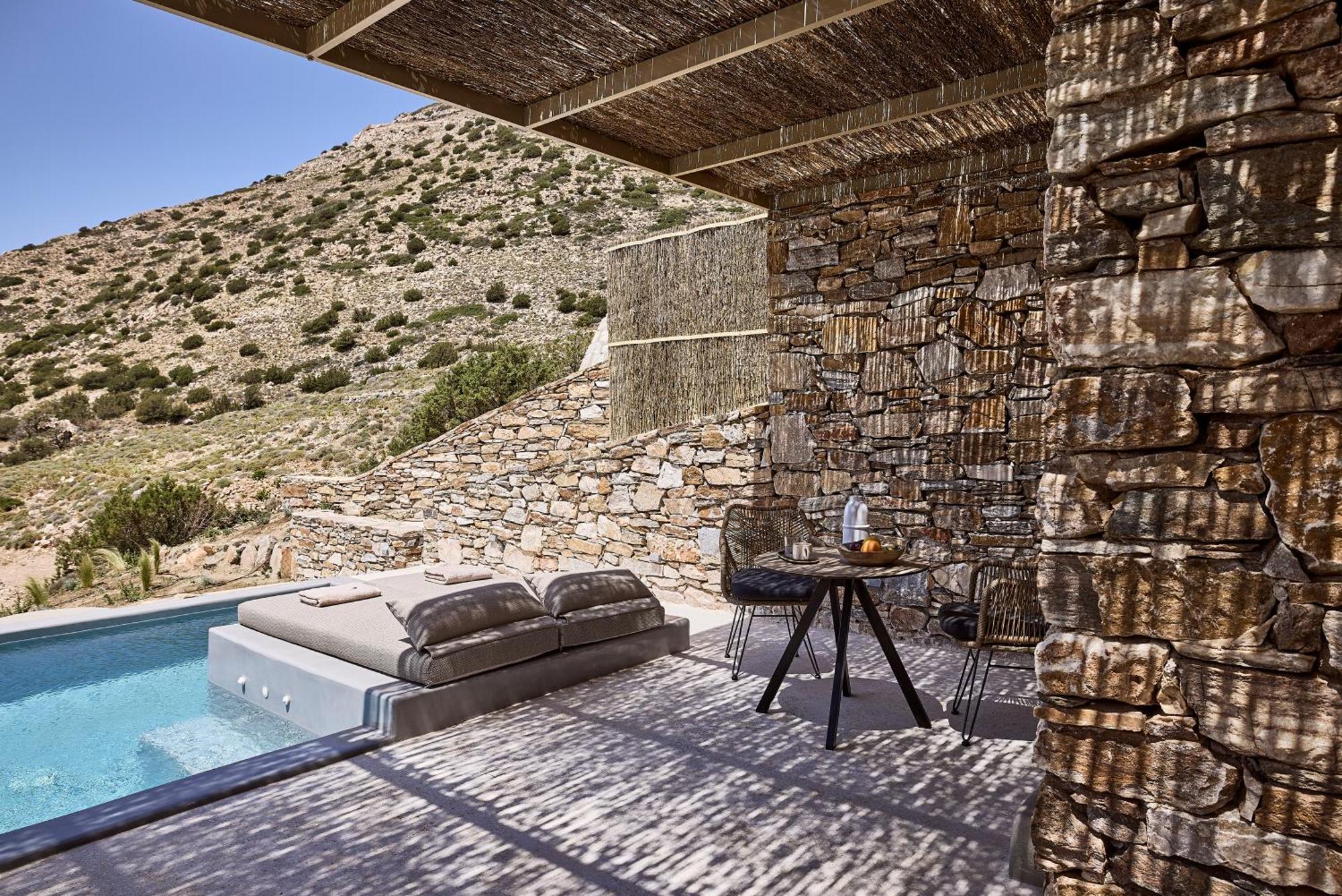 Apsila Pool Suites Kamares  Chambre photo